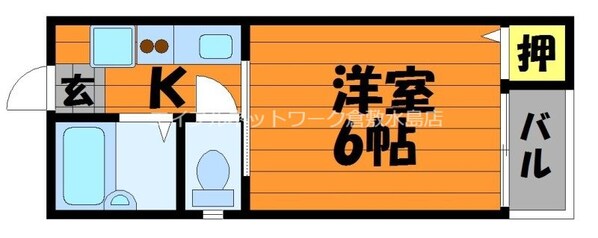 さんさん館Ｃの物件間取画像